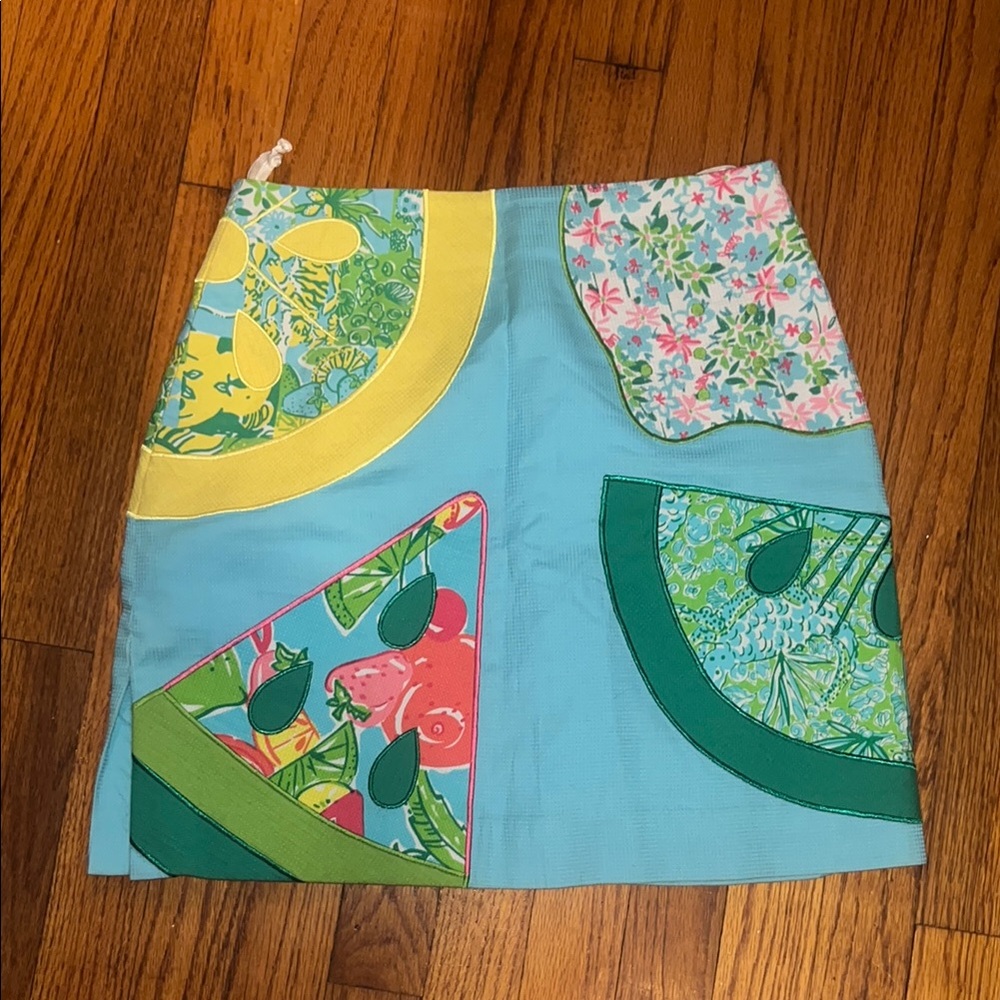 Lilly Pulitzer Colorful Patchwork Women's Skirt